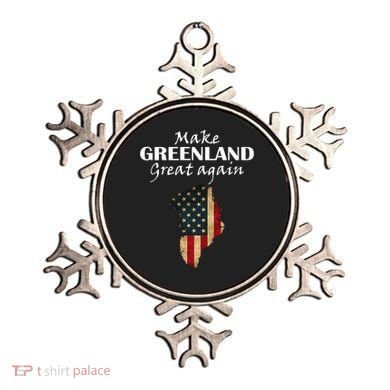 Funny Make Greenland Great Again Ornament