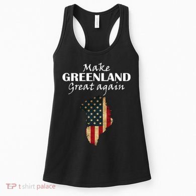 Funny Make Greenland Great Again Women's Tank Top