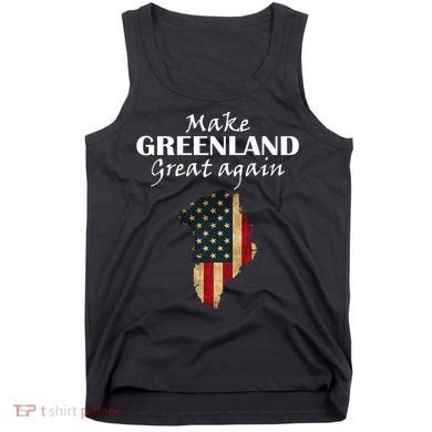 Funny Make Greenland Great Again Tank Top