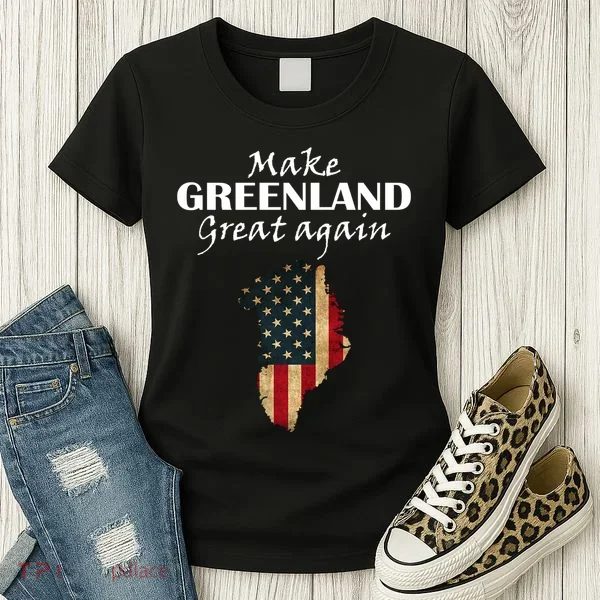 Funny Make Greenland Great Again Women's T-Shirt