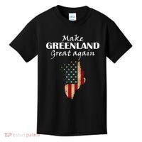Funny Make Greenland Great Again Kids T-Shirt thumb 0