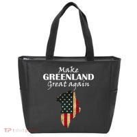Funny Make Greenland Great Again Tote Bag thumb 0