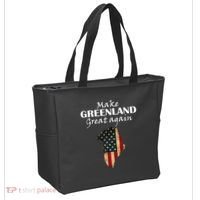 Funny Make Greenland Great Again Tote Bag thumb 2