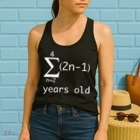 Funny Math Geek Shirt-15th Birthday 15 Years Old Boy, Girl Women's Tank Top thumb 2