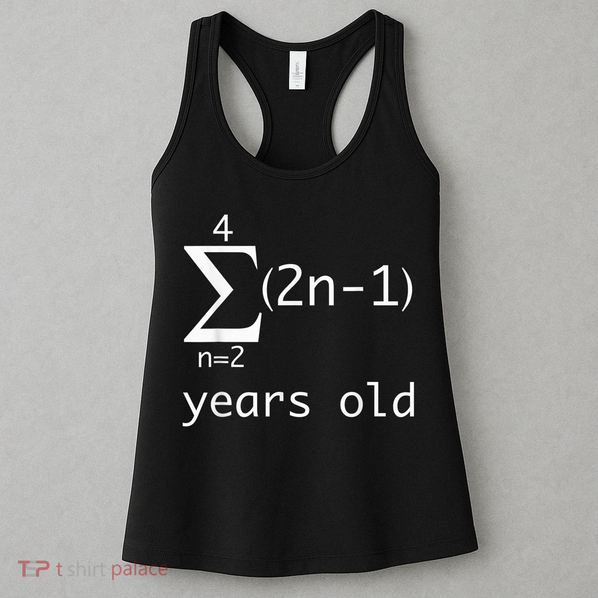Funny Math Geek Shirt-15th Birthday 15 Years Old Boy, Girl Women's Tank Top