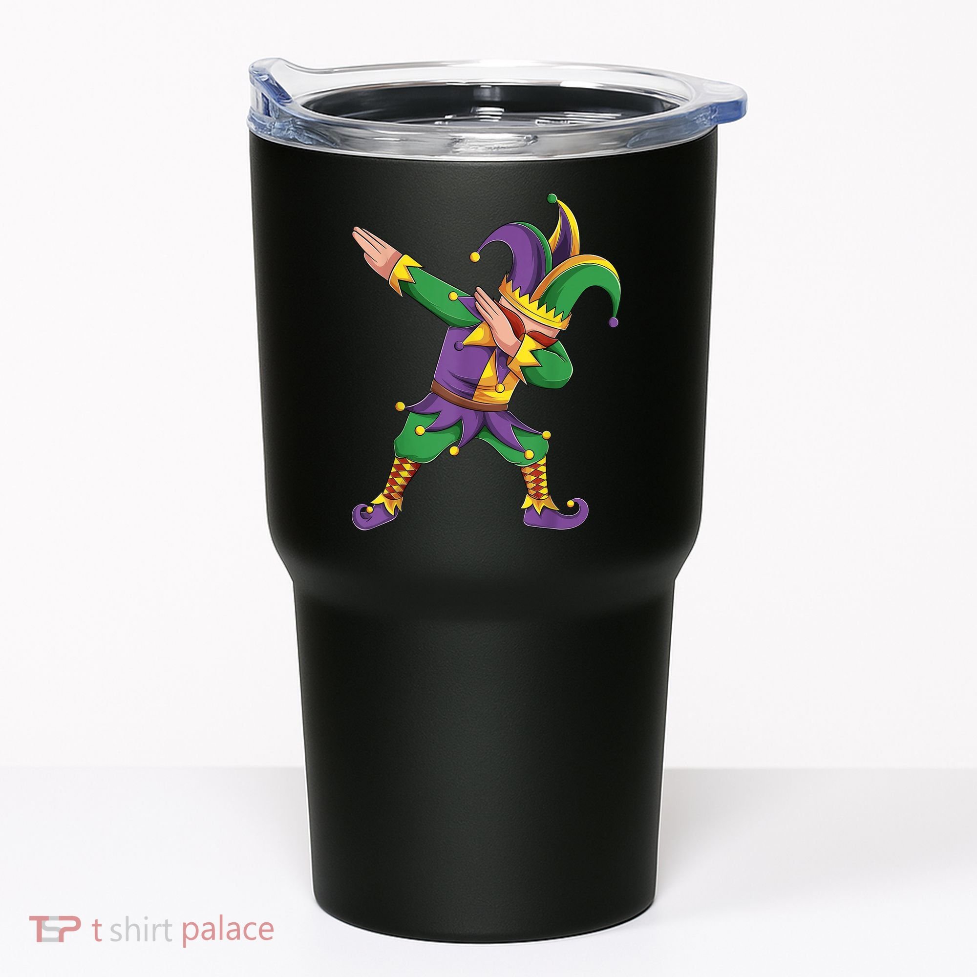 Funny Mardi Gras Outfit Dabbing Jester New Orleans Boys  Tumbler
