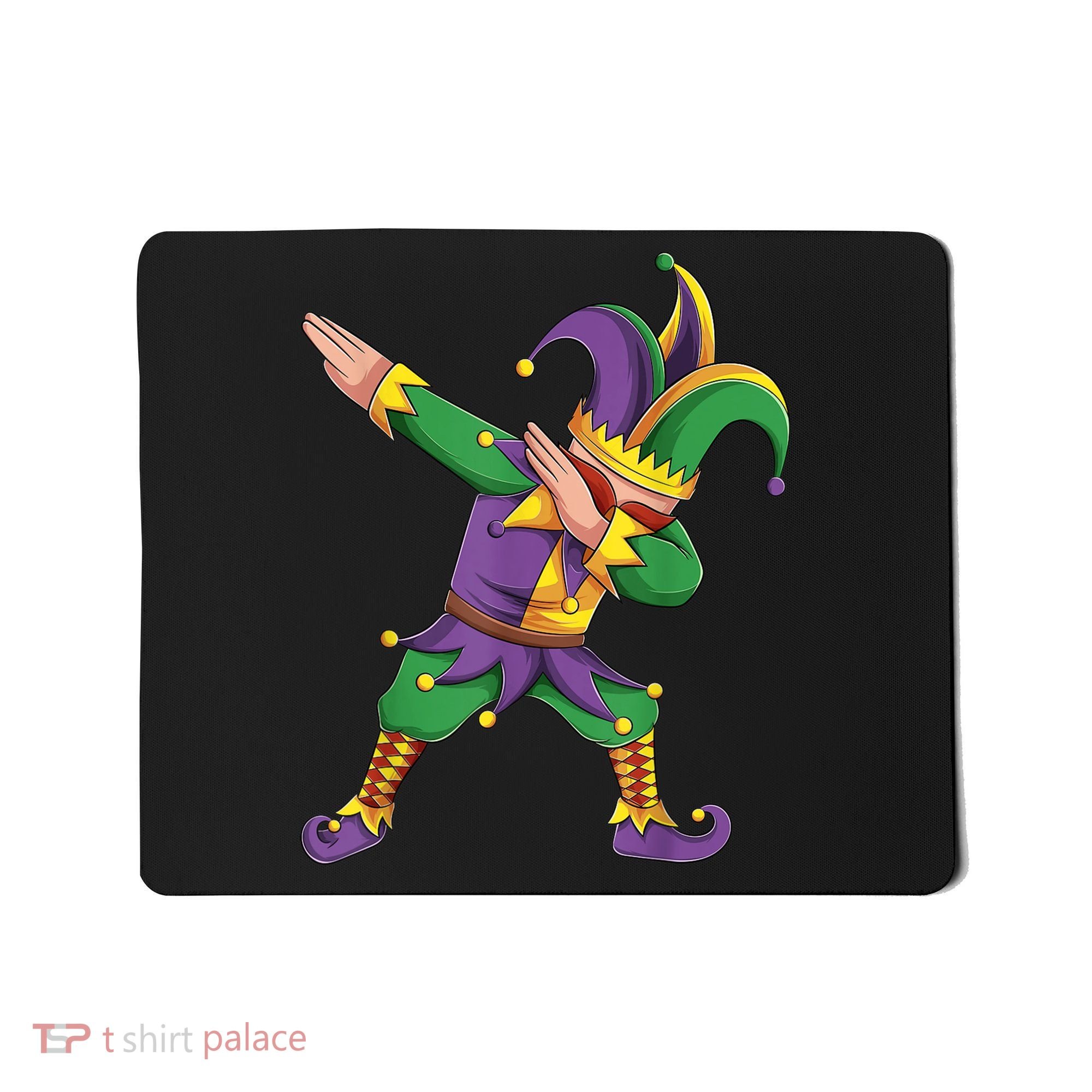 Funny Mardi Gras Outfit Dabbing Jester New Orleans Boys  Mousepad