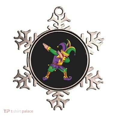 Funny Mardi Gras Outfit Dabbing Jester New Orleans Boys  Ornament