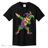 Funny Mardi Gras Outfit Dabbing Jester New Orleans Boys  Kids T-Shirt thumb 0