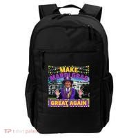 Funny Mardi Gras Donald Trump Mardi Gras American Flag Backpack thumb 0