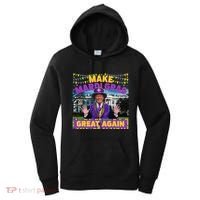 Funny Mardi Gras Donald Trump Mardi Gras American Flag Women's Hoodie thumb 0