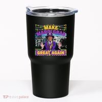 Funny Mardi Gras Donald Trump Mardi Gras American Flag Tumbler thumb 0
