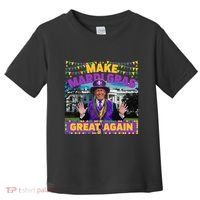 Funny Mardi Gras Donald Trump Mardi Gras American Flag Toddler T-Shirt thumb 0