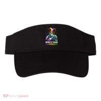 Funny Mardi Gras Whos Your Crawdaddy Crawfish Jester Beads Visor thumb 0