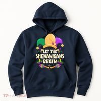 Funny Mardi Gras Let The Shenanigans Begin Hoodie thumb 0