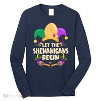Funny Mardi Gras Let The Shenanigans Begin Long Sleeve Shirt thumb 0