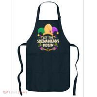 Funny Mardi Gras Let The Shenanigans Begin Apron thumb 0