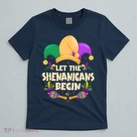 Funny Mardi Gras Let The Shenanigans Begin T-Shirt thumb 5