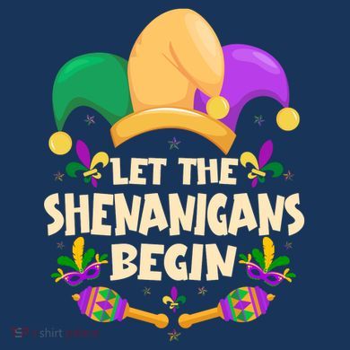 Funny Mardi Gras Let The Shenanigans Begin Beanie