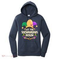 Funny Mardi Gras Let The Shenanigans Begin Women's Hoodie thumb 0