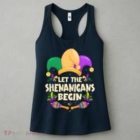 Funny Mardi Gras Let The Shenanigans Begin Women's Tank Top thumb 3