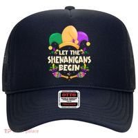 Funny Mardi Gras Let The Shenanigans Begin Hat thumb 0