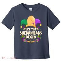 Funny Mardi Gras Let The Shenanigans Begin Toddler T-Shirt thumb 0