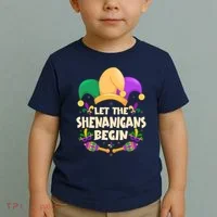 Funny Mardi Gras Let The Shenanigans Begin Toddler T-Shirt thumb 2