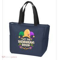 Funny Mardi Gras Let The Shenanigans Begin Tote Bag thumb 3