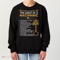 Funny Mechanic Gifts You Might Be A Mechanic If Women's Sweatshirt thumb 0