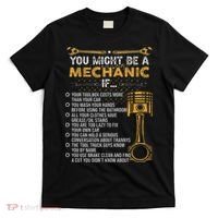 Funny Mechanic Gifts You Might Be A Mechanic If T-Shirt thumb 0