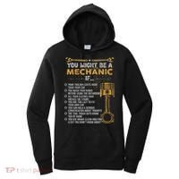 Funny Mechanic Gifts You Might Be A Mechanic If Women's Hoodie thumb 0