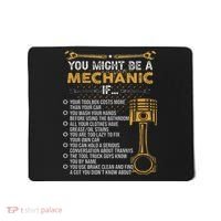 Funny Mechanic Gifts You Might Be A Mechanic If Mousepad thumb 0