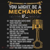 Funny Mechanic Gifts You Might Be A Mechanic If Women's Tank Top thumb 5