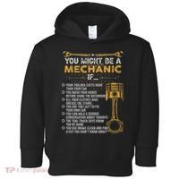 Funny Mechanic Gifts You Might Be A Mechanic If Toddler Hoodie thumb 0