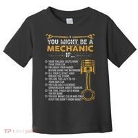 Funny Mechanic Gifts You Might Be A Mechanic If Toddler T-Shirt thumb 0