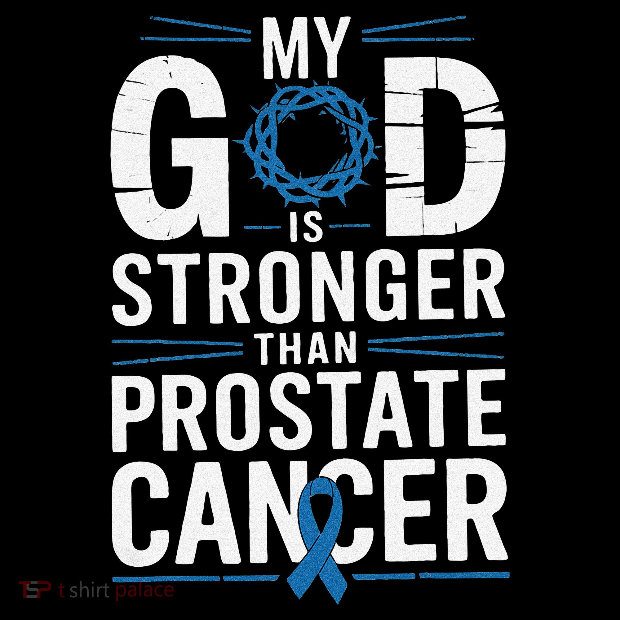 Faith My God Is Stronger Than Prostate Cancer Awareness Coffee Mug