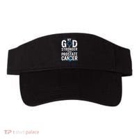 Faith My God Is Stronger Than Prostate Cancer Awareness Visor thumb 0