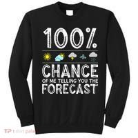 Funny Meteorology Gift Weather Enthusiasts Cool Weatherman Sweatshirt thumb 0