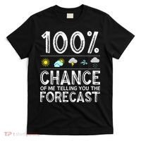Funny Meteorology Gift Weather Enthusiasts Cool Weatherman T-Shirt thumb 0