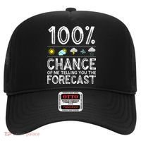 Funny Meteorology Gift Weather Enthusiasts Cool Weatherman Hat thumb 0