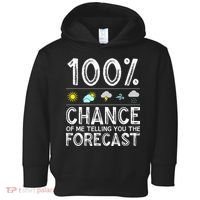 Funny Meteorology Gift Weather Enthusiasts Cool Weatherman Toddler Hoodie thumb 0