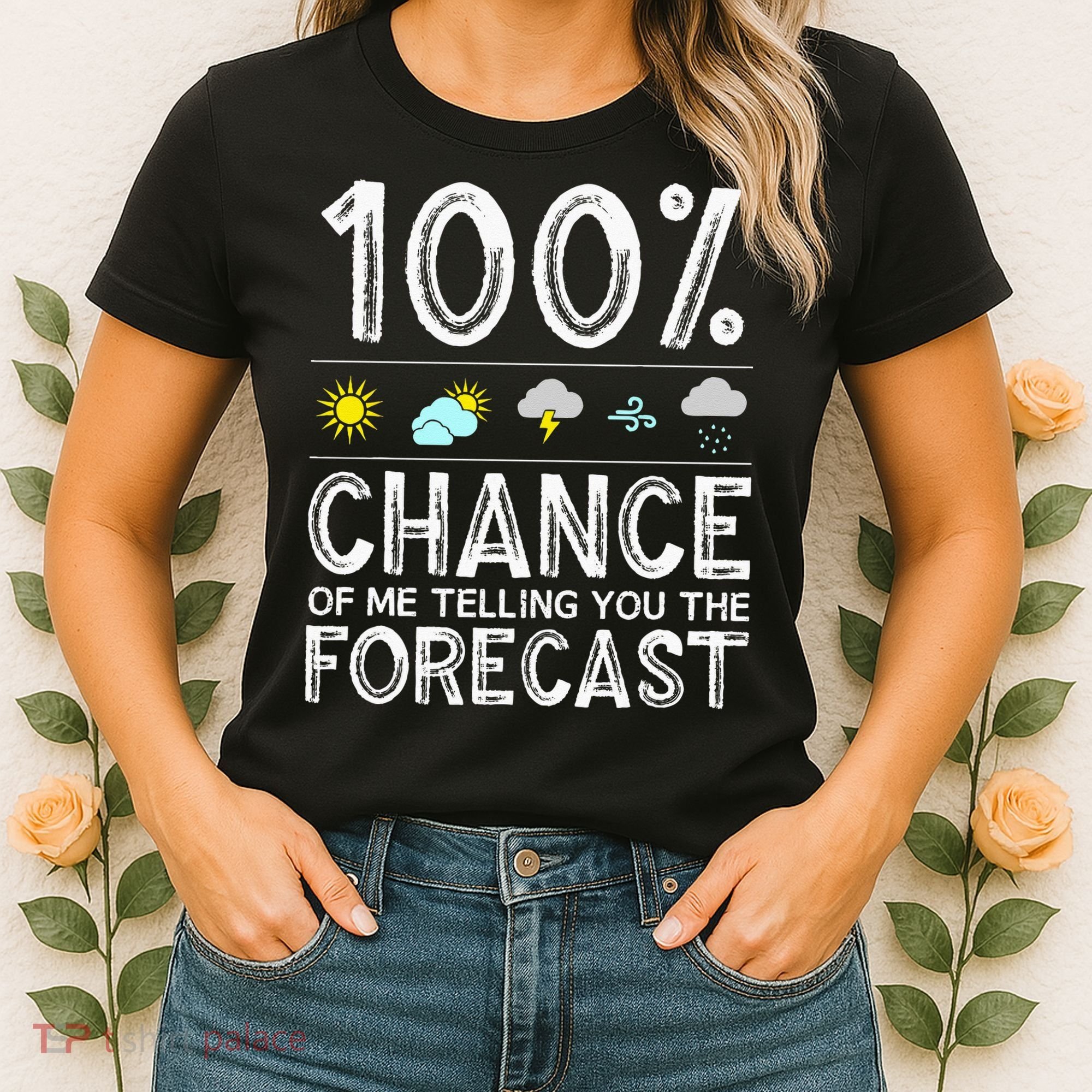 Funny Meteorology Gift Weather Enthusiasts Cool Weatherman Women's T-Shirt