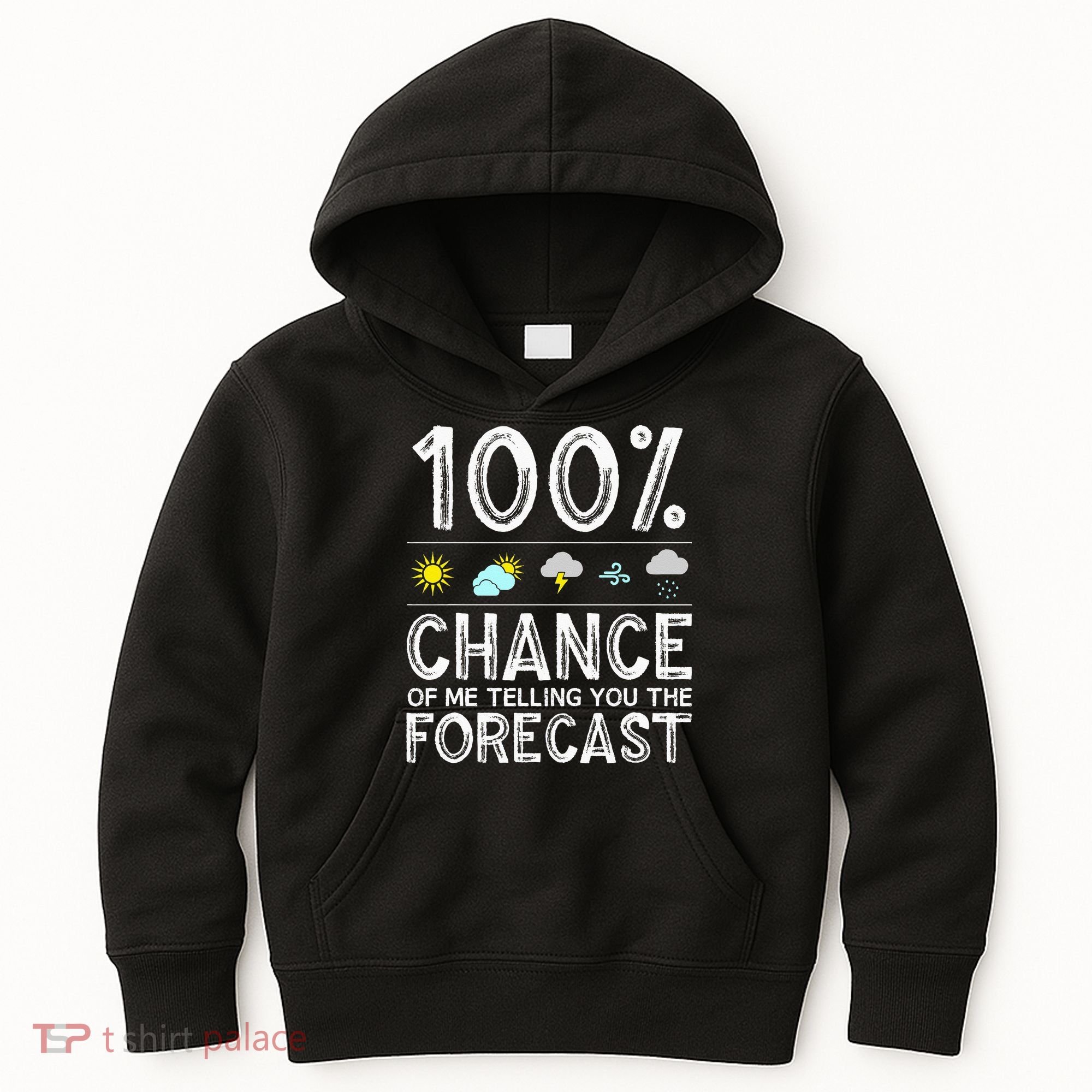 Funny Meteorology Gift Weather Enthusiasts Cool Weatherman Kids Hoodie