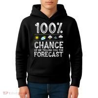 Funny Meteorology Gift Weather Enthusiasts Cool Weatherman Kids Hoodie thumb 4