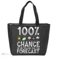 Funny Meteorology Gift Weather Enthusiasts Cool Weatherman Tote Bag thumb 0