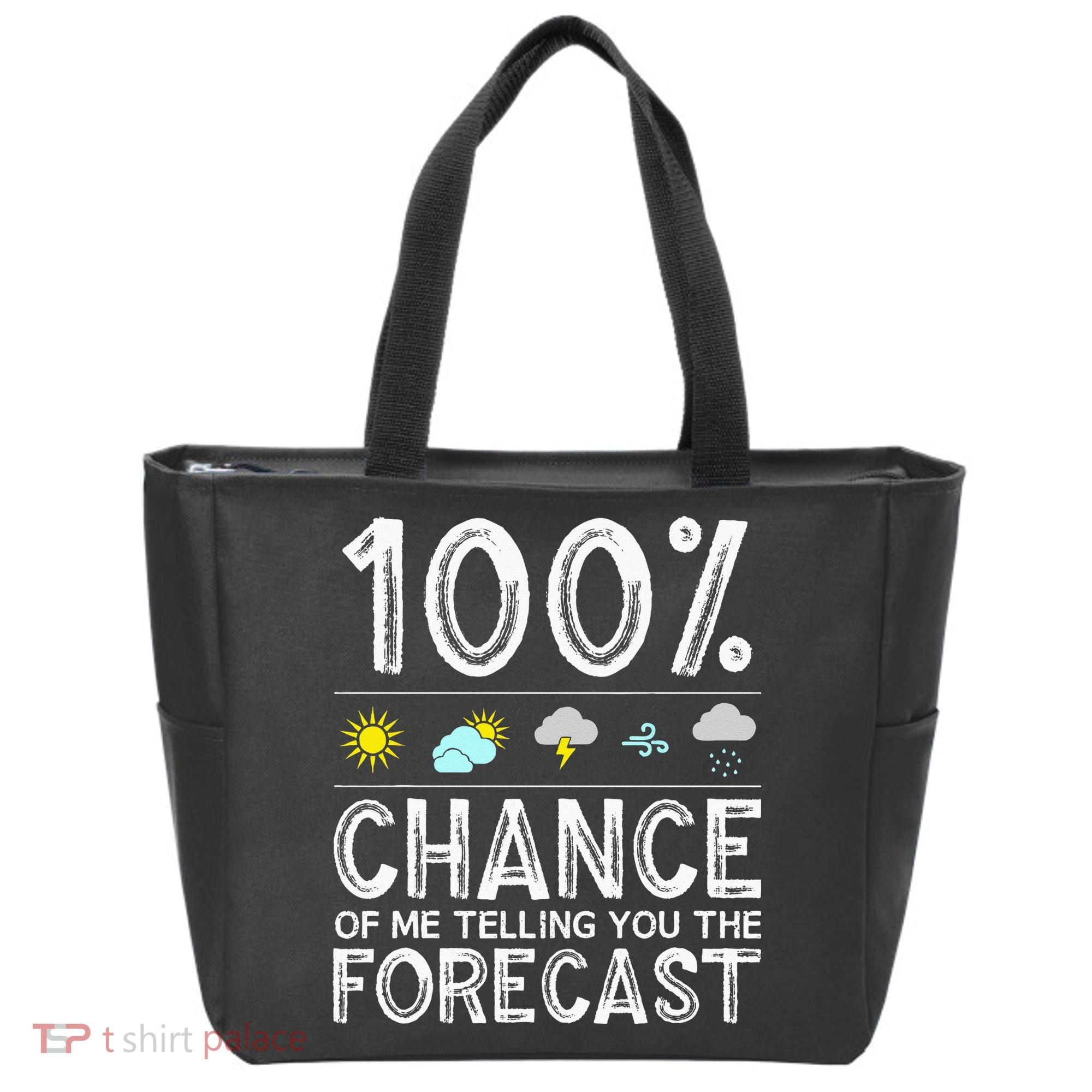 Funny Meteorology Gift Weather Enthusiasts Cool Weatherman Tote Bag