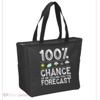 Funny Meteorology Gift Weather Enthusiasts Cool Weatherman Tote Bag thumb 2