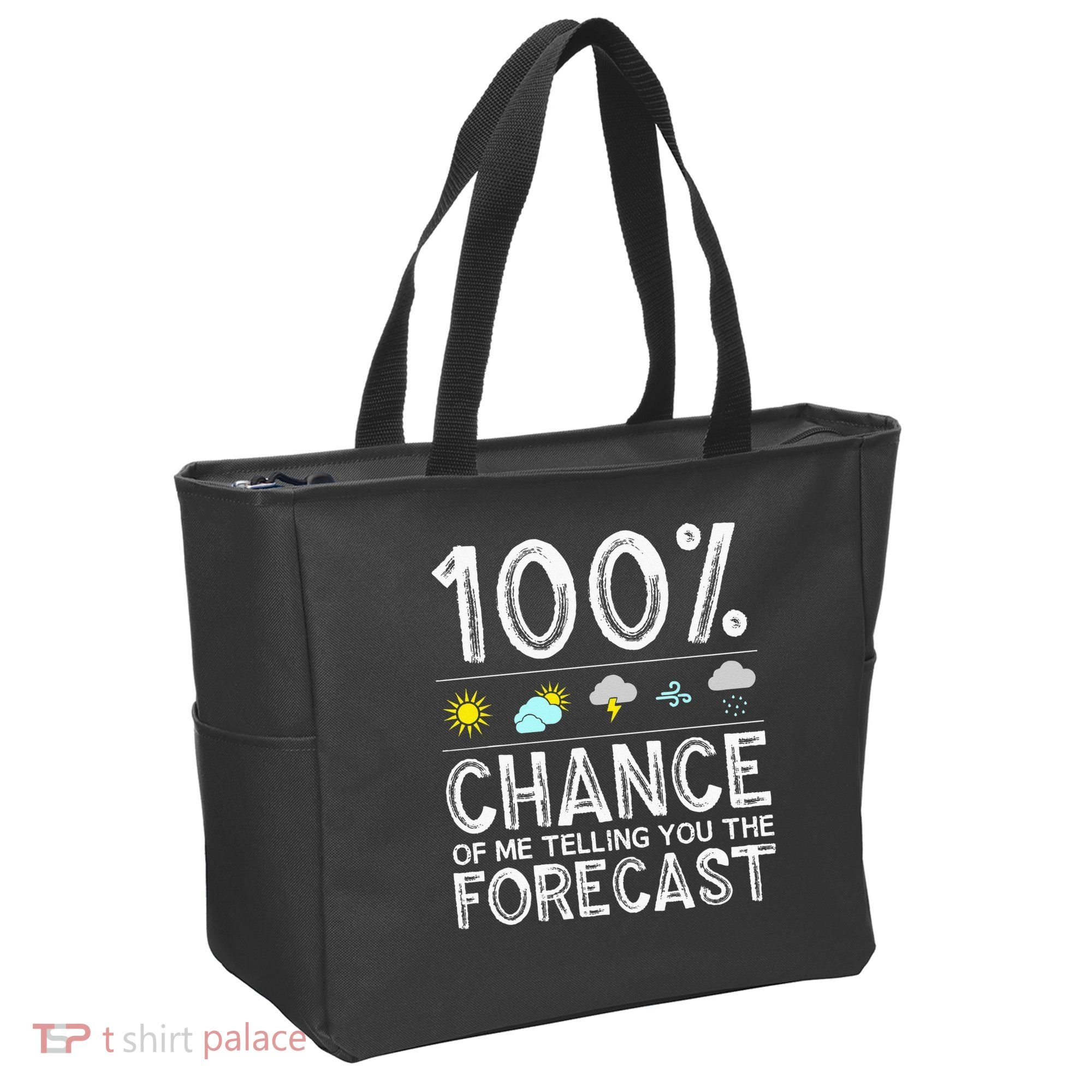 Funny Meteorology Gift Weather Enthusiasts Cool Weatherman Tote Bag