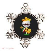 Funny Mexican Golf Ball Sombrero Guitar Cinco De Mayo Ornament thumb 0